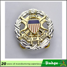 Custom Die Casting Emblema da Polícia Militar dos EUA